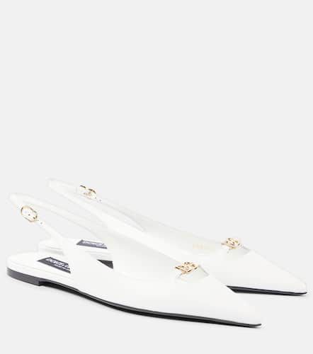 Lollo leather ballet flats - Dolce&Gabbana - Modalova