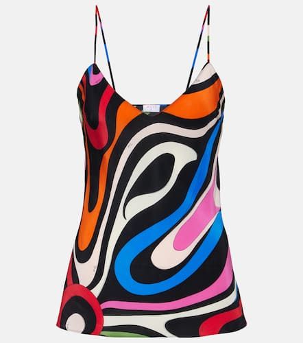 Pucci Top lencero Marmo de seda - Pucci - Modalova