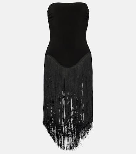 Minikleid 18" Fringe Bishop - Norma Kamali - Modalova