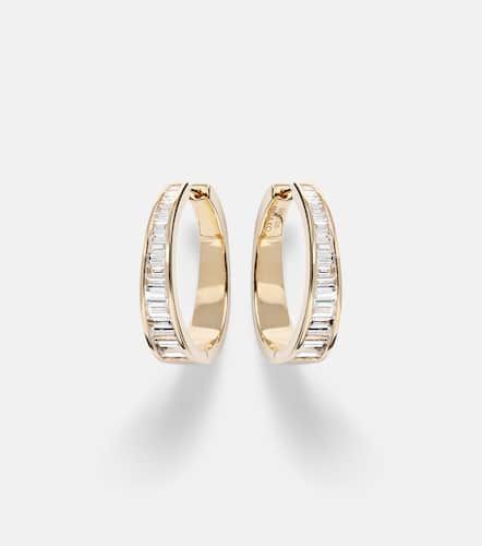 Meryl Classic 18kt hoop earrings with diamonds - Anita Ko - Modalova