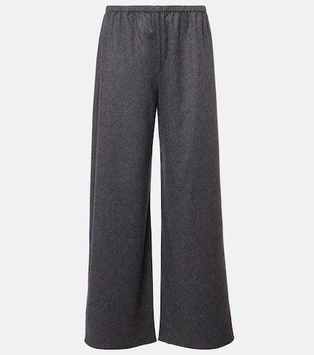 Austin wool and cashmere straight pants - Asceno - Modalova