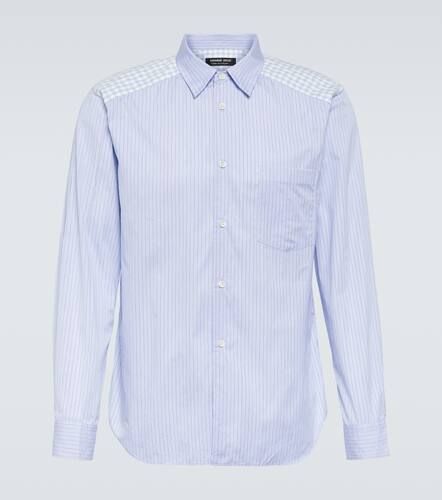 comme des garçons striped shirt