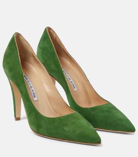 Nelirapla suede pumps - Manolo Blahnik - Modalova