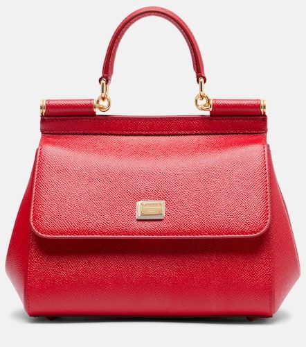 Tote Bag Sicily Small aus Leder - Dolce&Gabbana - Modalova