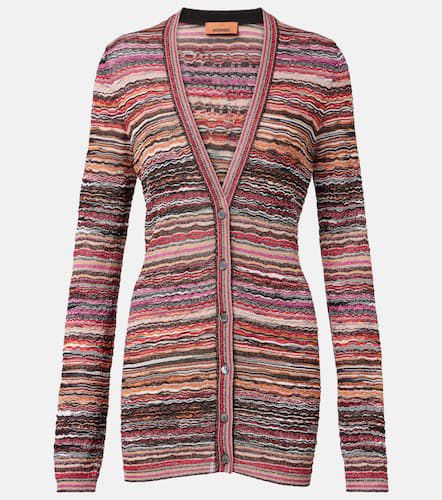 Missoni Cárdigan de lamé a rayas - Missoni - Modalova