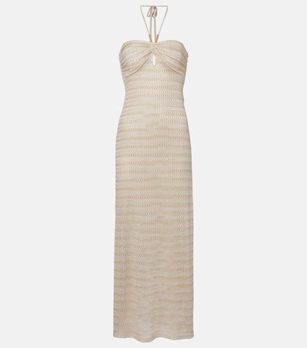 Mila off-shoulder lame maxi dress - Melissa Odabash - Modalova