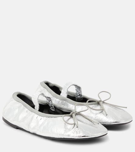 Ballerinas aus Metallic-Leder - Proenza Schouler - Modalova