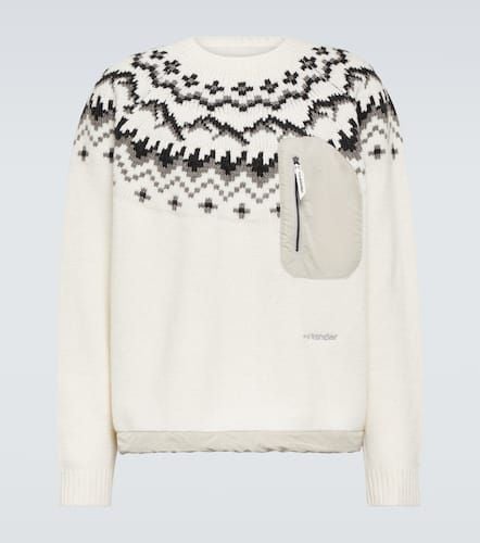 Lopi fair isle wool-blend sweater - And Wander - Modalova