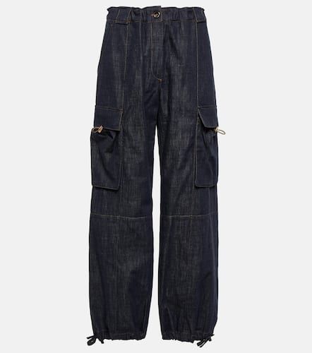 Mid-rise cargo jeans - Brunello Cucinelli - Modalova