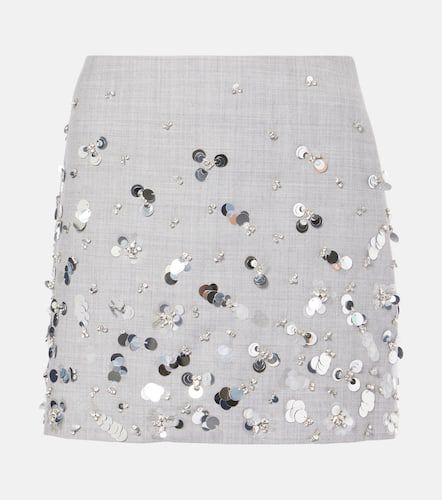 Larissa embellished wool miniskirt - Simkhai - Modalova