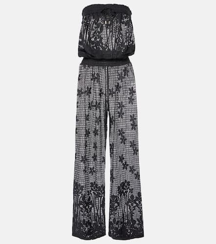 Viv cotton-blend jumpsuit - Melissa Odabash - Modalova