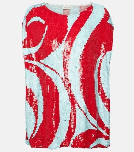 Dries Van Noten Top à sequins - Dries Van Noten - Modalova