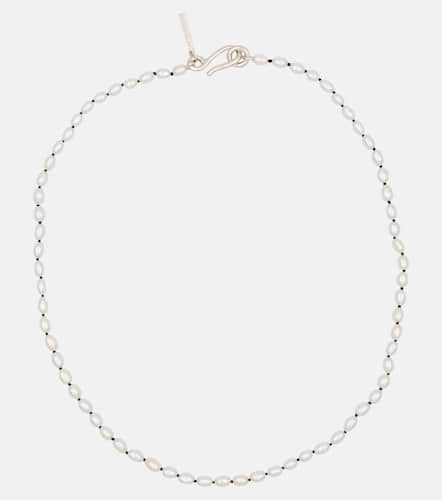 Tiny pearl and sterling silver necklace - Sophie Buhai - Modalova