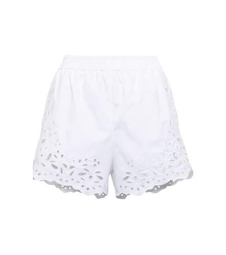 Chloé Shorts de algodón con bordado inglés - Chloe - Modalova