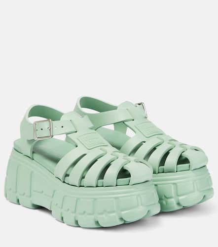 Sandalias Fisherman con plataforma - Miu Miu - Modalova