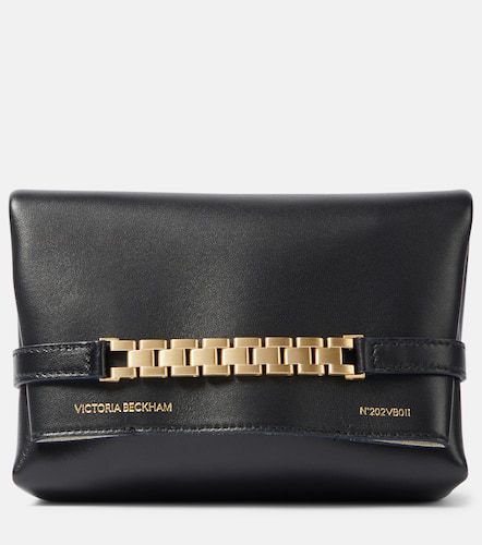 Chain Mini leather shoulder bag - Victoria Beckham - Modalova
