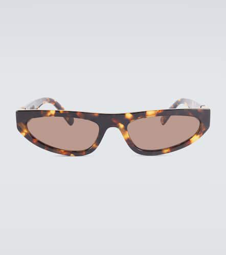 Gafas de sol cat-eye con logo - Miu Miu - Modalova