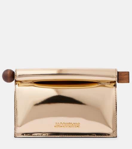 Clutch Rond Carré Small aus Lacklederimitat - Jacquemus - Modalova