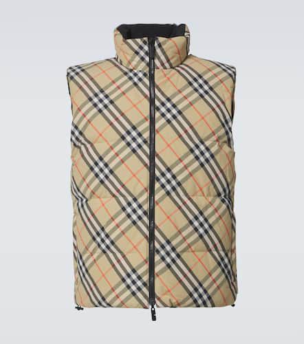 Burberry Burberry Check down vest - Burberry - Modalova