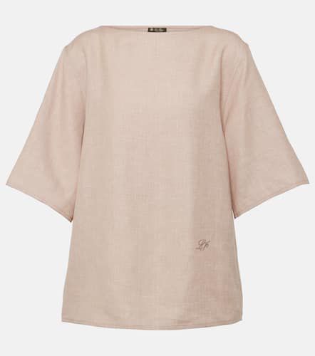 Loro Piana Linen and wool-blend top - Loro Piana - Modalova