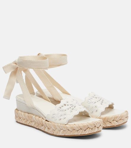 Espadrilles compensées Arlee 60 brodées - Jimmy Choo - Modalova