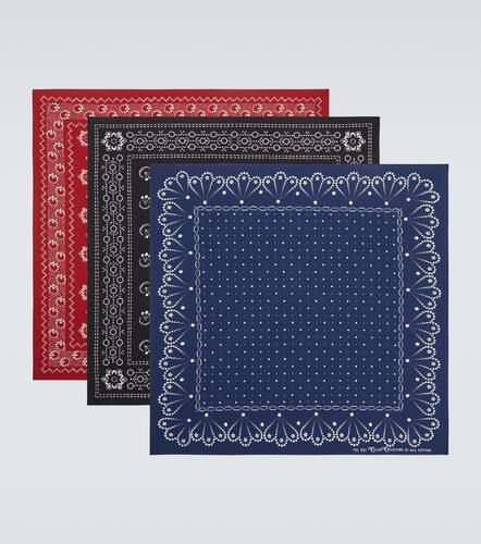 Set de 3 bandanas de algodón estampadas - RRL - Modalova