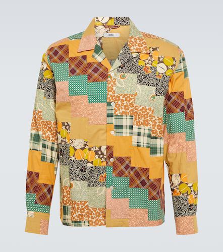 Diagonal Square Patchwork shirt - Bode - Modalova