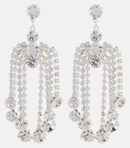 Crystal-embellished drop earrings - Magda Butrym - Modalova