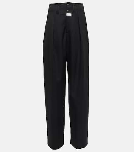 Etro Wool high-rise wide-leg pants - Etro - Modalova