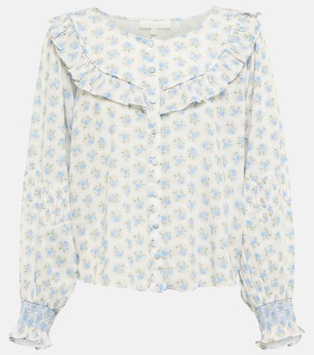 Blusa Goldie de algodón floral - LoveShackFancy - Modalova