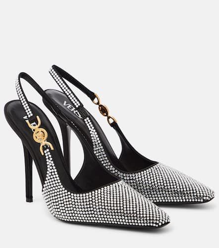 Slingback-Pumps Medusa '95 mit Kristallen - Versace - Modalova