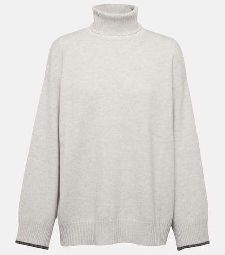 Cashmere turtleneck sweater - Brunello Cucinelli - Modalova