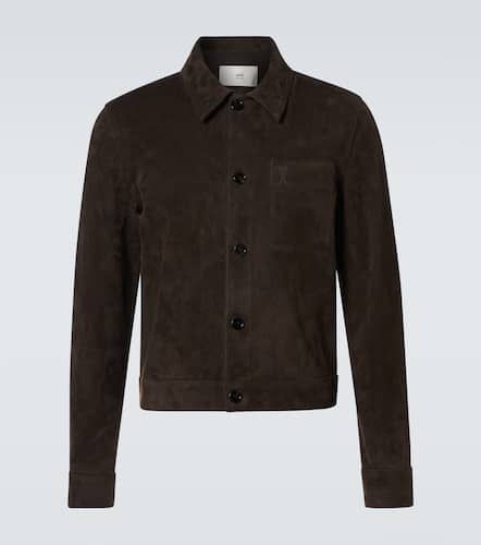 Ami Paris Ami De Cœur suede jacket - Ami Paris - Modalova