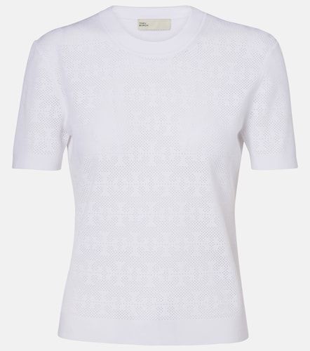 Pullover T Monogram aus Jacquard - Tory Burch - Modalova