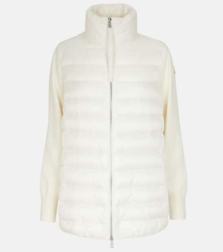 Moncler Daunenjacke asu Schurwolle - Moncler - Modalova