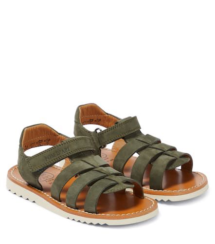 Plagette Salome Tek leather sandals - Pom d'Api - Modalova