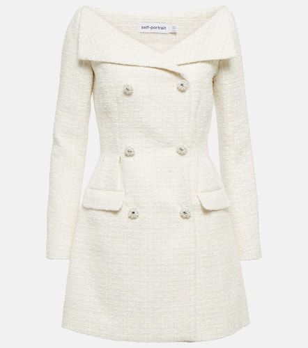 Self-Portrait Boucle minidress - Self-Portrait - Modalova