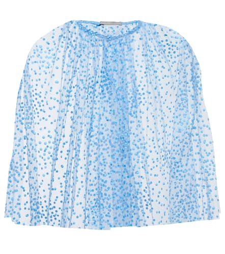 Monique Lhuillier Dotted tulle cape - Monique Lhuillier - Modalova