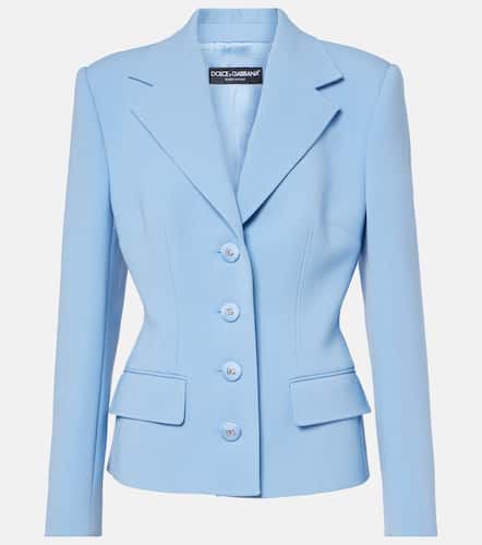 Blazer Dolce aus Woll-Crêpe - Dolce&Gabbana - Modalova