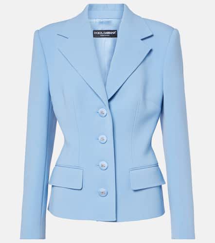 Blazer Dolce de crepé de lana - Dolce&Gabbana - Modalova