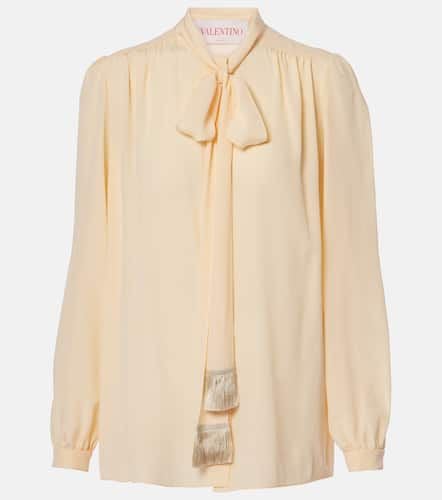 Silk crêpe de chine shirt - Valentino - Modalova