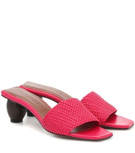 Pantoletten Celia aus Leder - Souliers Martinez - Modalova