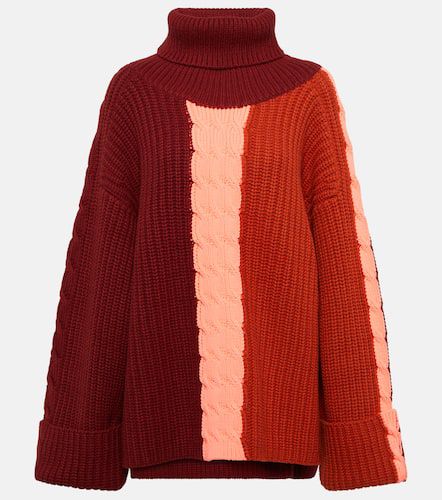 Pullover in cashmere e lana color-block - Roksanda - Modalova