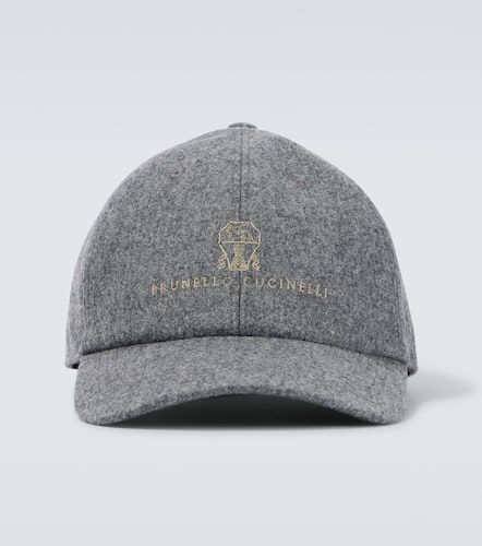 Baseballcap aus Schurwolle - Brunello Cucinelli - Modalova