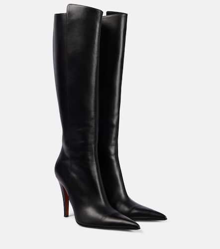 Birdee 105 leather knee-high boots - Alexander McQueen - Modalova