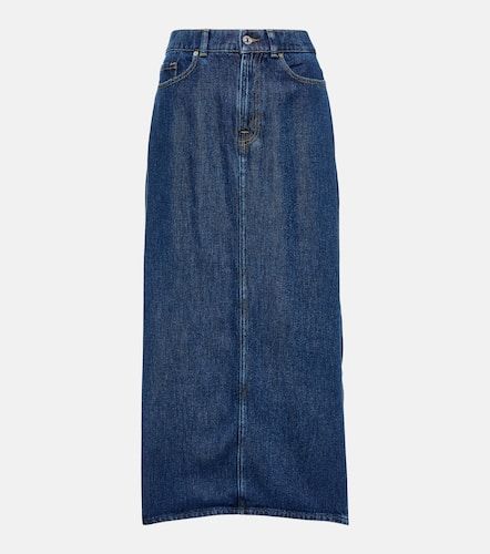 Jupe midi Mia en jean - 7 For All Mankind - Modalova
