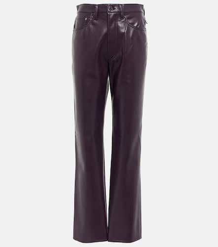 S Pinch high-rise faux leather pants - Agolde - Modalova