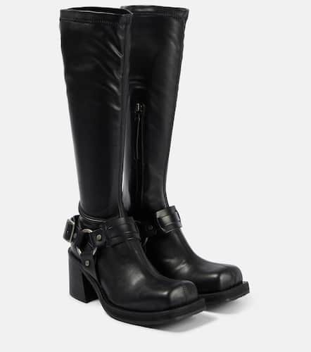Leather platform knee-high boots - Acne Studios - Modalova