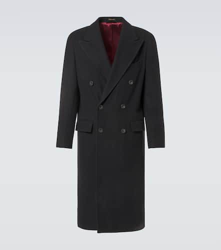 Double-breasted cashmere overcoat - Rubinacci - Modalova