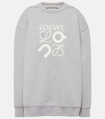 Loewe x On logo jersey sweatshirt - Loewe - Modalova